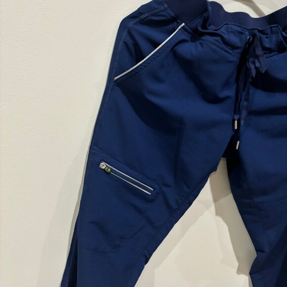 Healing Hands 360 Womens Scrub Set Navy Blue XS Nursing Medical Shirt Pants-6 - Picture 5 of 5